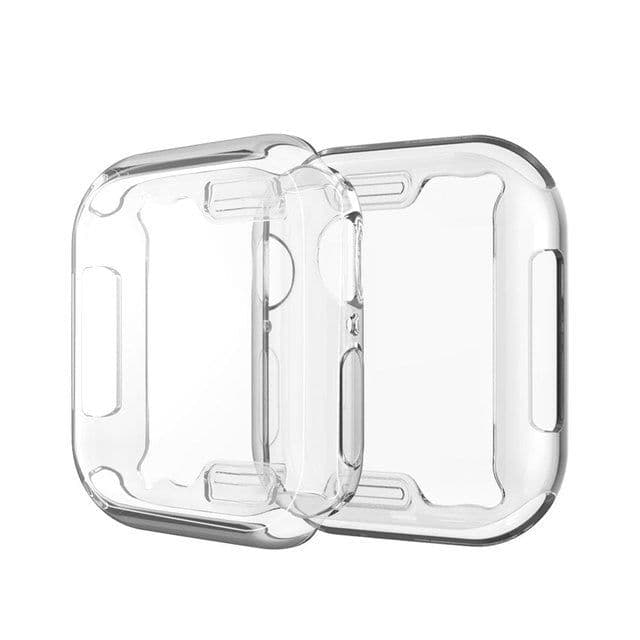 image-Suitable for Apple TPU electroplating case protective case apple iwatch6 5 all-inclusive protective cover Apple watch case