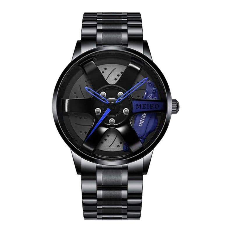 image-Men's Sports Watch - Racing Design 41mm