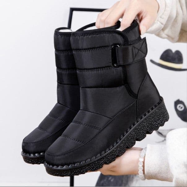 image-Saiqilong Women's Snow Boots - Waterproof High Top
