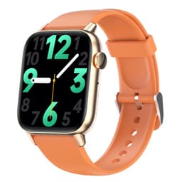 image-DOMI RTL8763E Smart Bluetooth Watch - Black Gold HD Call 300mAh