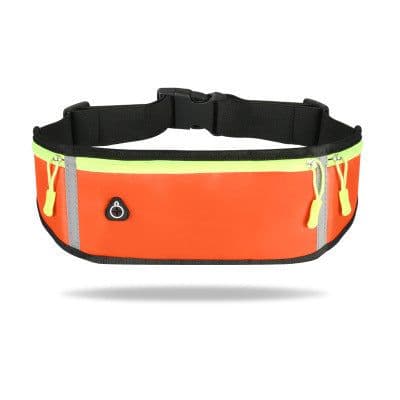 image-Outdoor Sports Waist Bag - Orange Waterproof