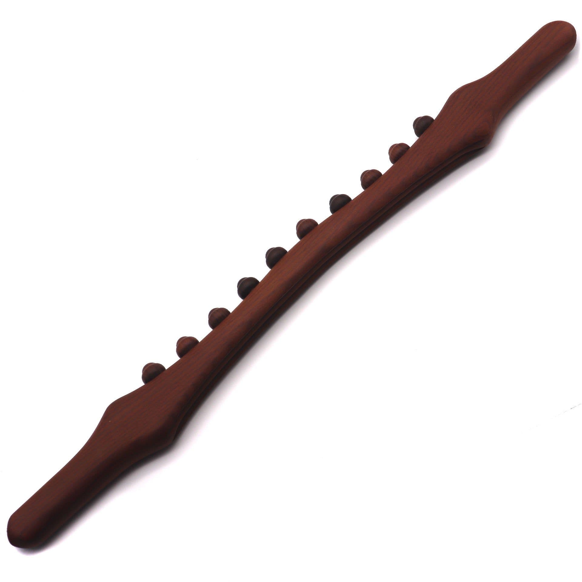 image-Zhen Ding Beech Wood Massage Stick - 6 Ball Roller
