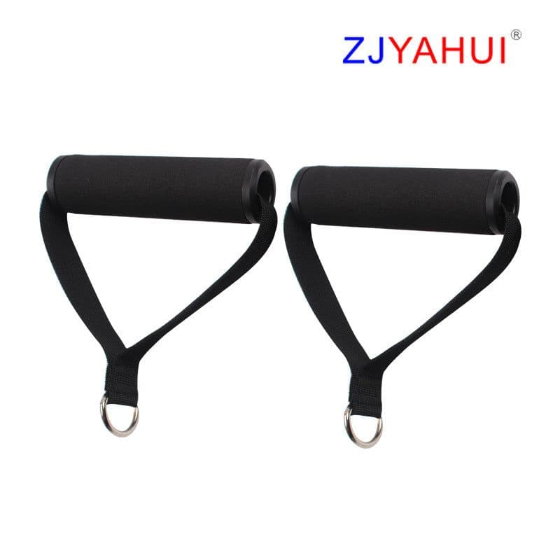 image-Cross-border direct supply of 11-piece tension rope set, fitness resistance band set, training elastic band, TPE latex tensioner