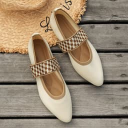image-Little Rain Loafers - Light Grey Shallow Mouth