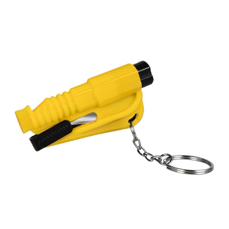 image-Car Key Chain Emergency Hammer - Window Breaker