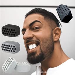 image-Cross-border masseter ball jaw jaw trainer fitness face facial muscle trainer silicone chewing exerciser