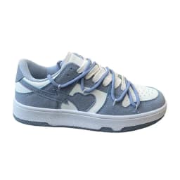 image-Unisex Sneakers - Mint Green Low Top Casual