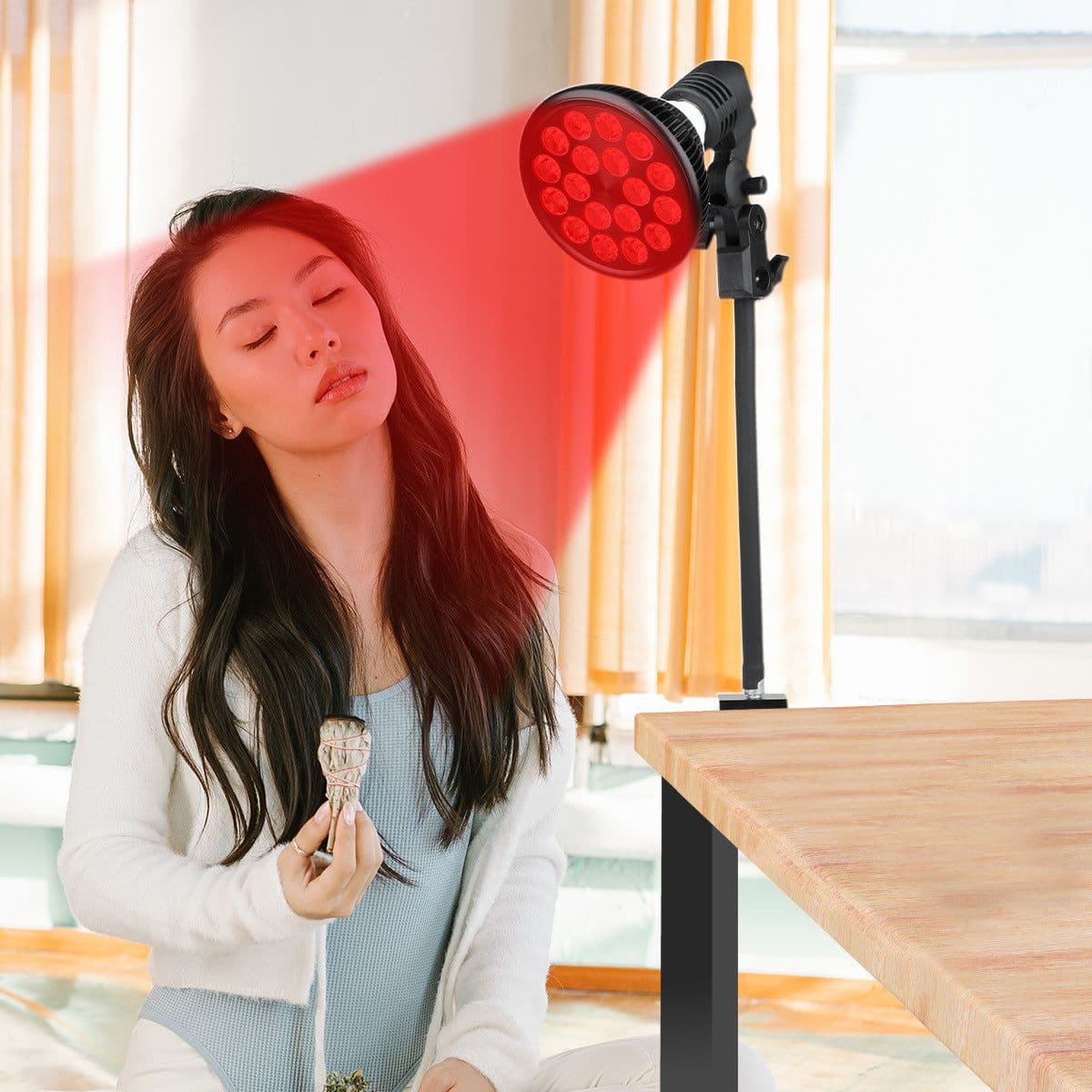 image-Subrey SR-54WB PAR38 54W Red Light Therapy Lamp