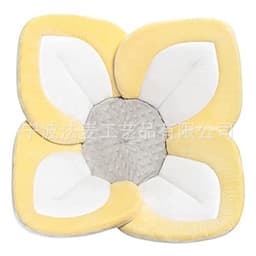 image-Amazon Cross-border Baby Shower Bath Mat Newborn Flower Bath Mat Sun Flower Sink Face Wash Cushion Compression