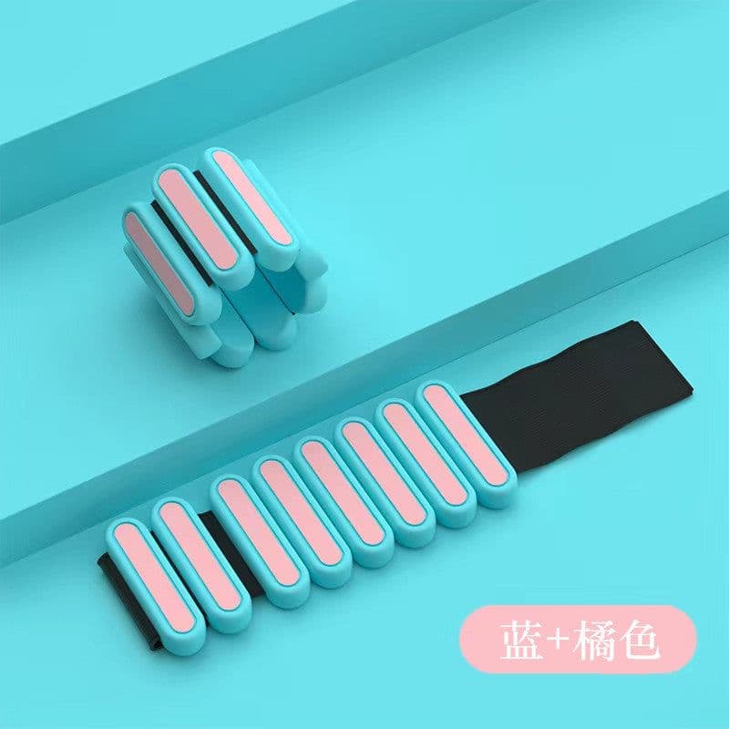 image-skedas Weight-Bearing Bracelet Silicone Gray 4lb Pair