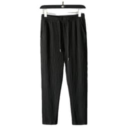 image-Men's Casual Suit Short-Sleeve - White/Black