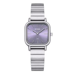 image-Women's Fashion Watch - Versatile Steel Belt Quartz Simple Design