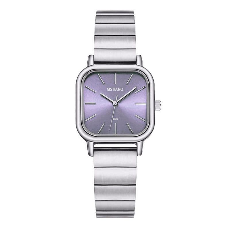 image-Women's Fashion Watch - Versatile Steel Belt Quartz Simple Design