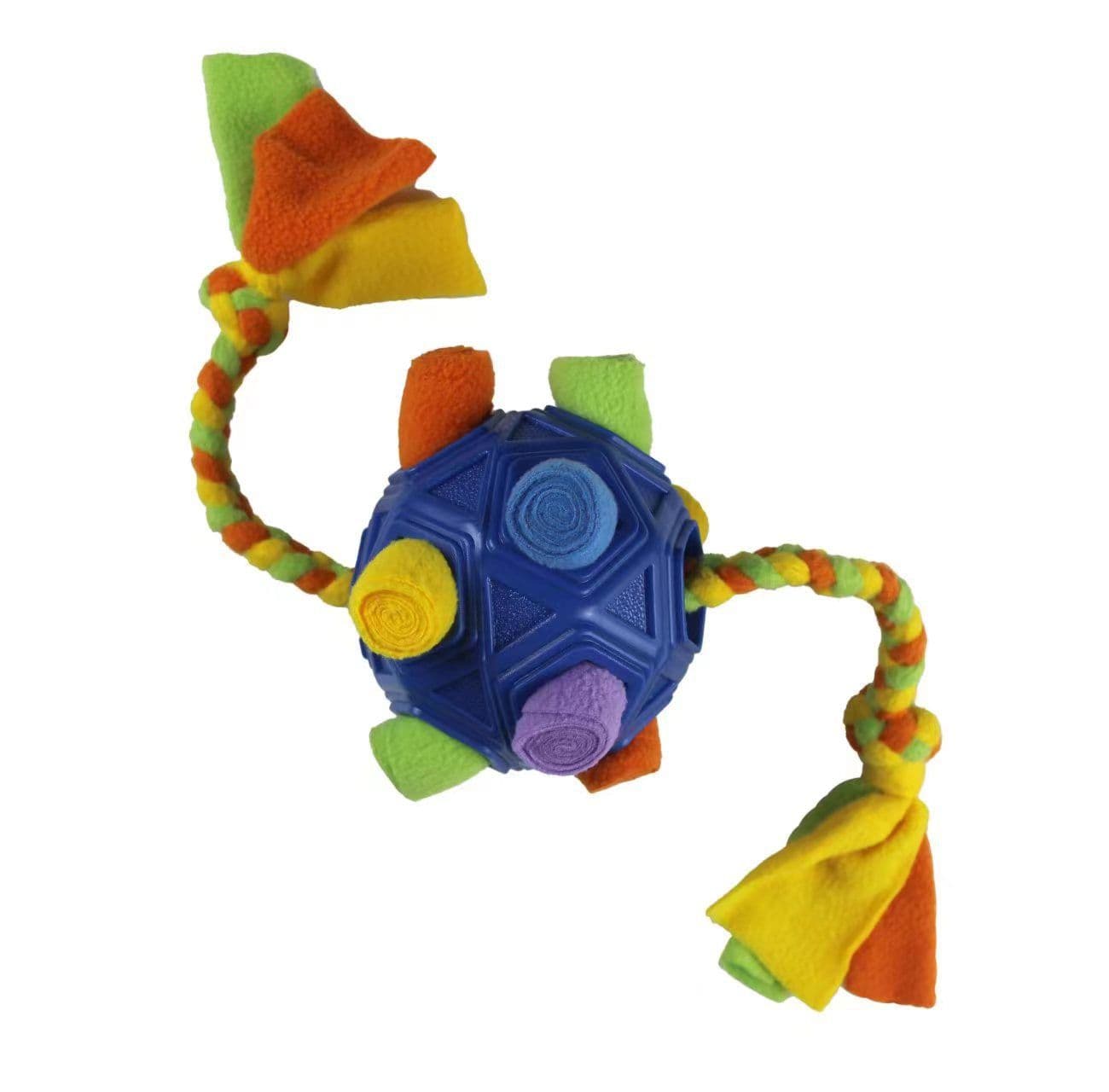 image-Dog Snuffle Ball Toy - Puzzle Treat Dispenser Chew Toy