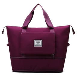 image-Multifunctional travel bag, female hand-held large-capacity waterproof luggage bag, sports gym bag, short-distance travel