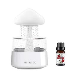 image-Ultrasonic Humidifier Aromatherapy Diffuser - Wood Grain Remote