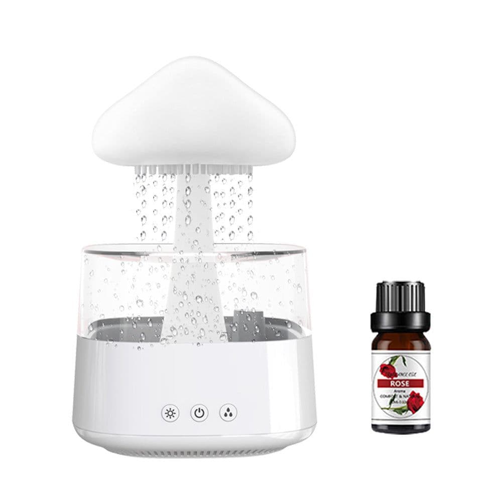 image-Ultrasonic Humidifier Aromatherapy Diffuser - Wood Grain Remote