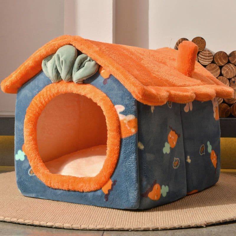 image-Dog kennel, winter warm dog house, universal for all seasons, small dog Teddy, removable and washable cat kennel, dog house, pet dog supplies