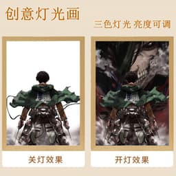 image-Attack on Titan LED Night Light - Animated