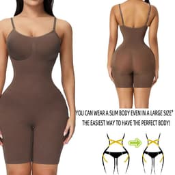 image-Nigar Body Shaping Jumpsuit - Nylon Seamless