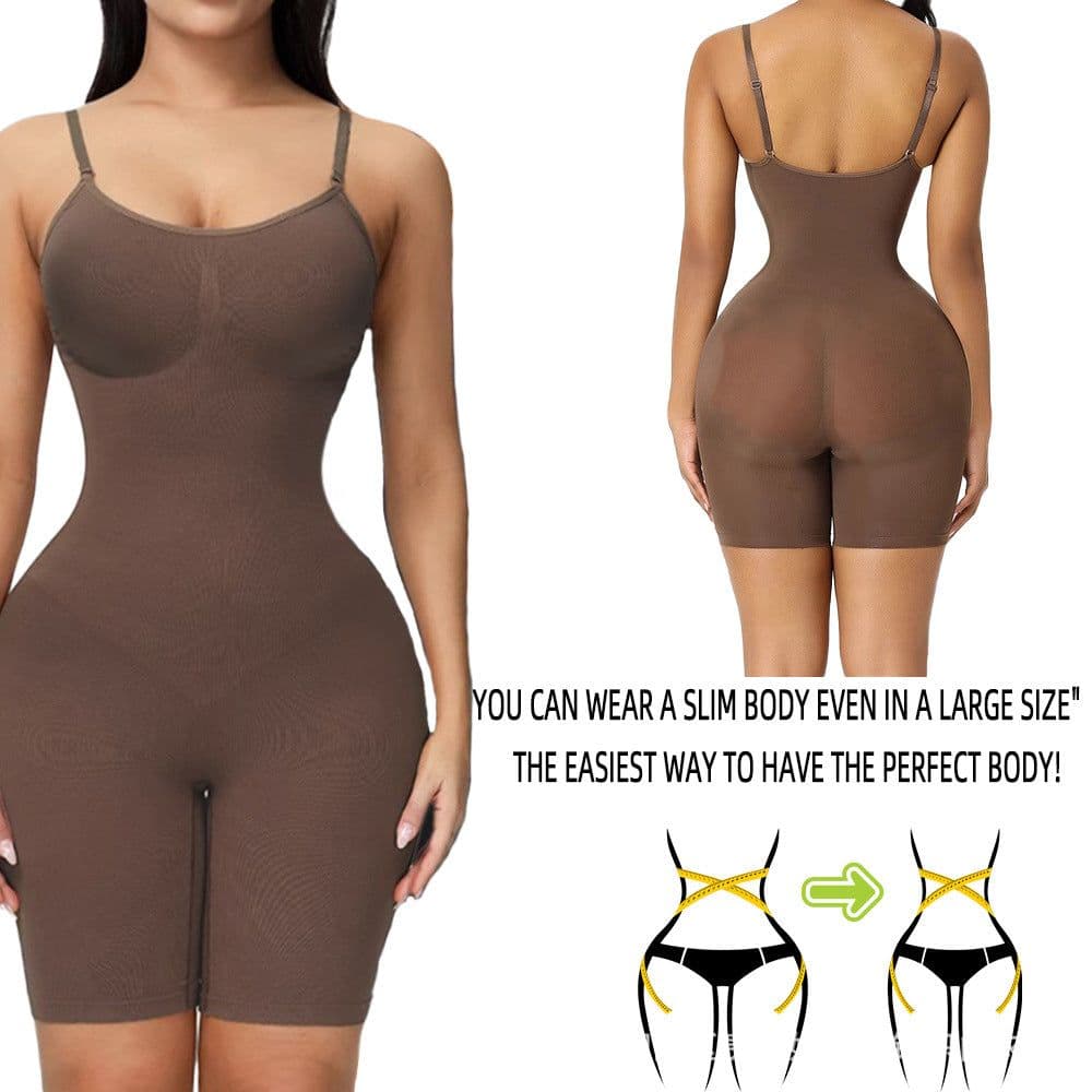 image-Nigar Body Shaping Jumpsuit - Nylon Seamless