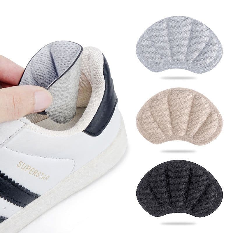 image-Heel Stickers Self-Adhesive Anti-Wear - Black 10mm