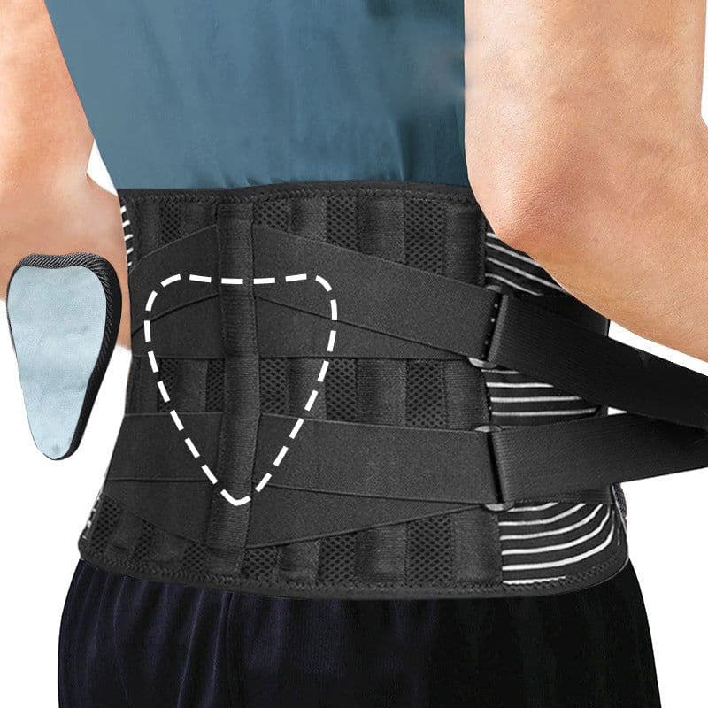 image-Waist Support Belt Elastic Double Pressure Sports