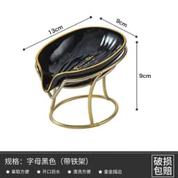 image-Customized light luxury wrought iron soap box can be printed with logo inner box outer box printing factory direct supply quality assurance large quantity and excellent price