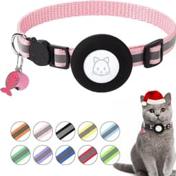 image-Sheng Hongjia Apple Airtag Protective Case Light Green Pet Collar