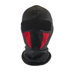 image-Riding Mask - Motorcycle Ski Mask - Black/Gray Fabric - Unisex