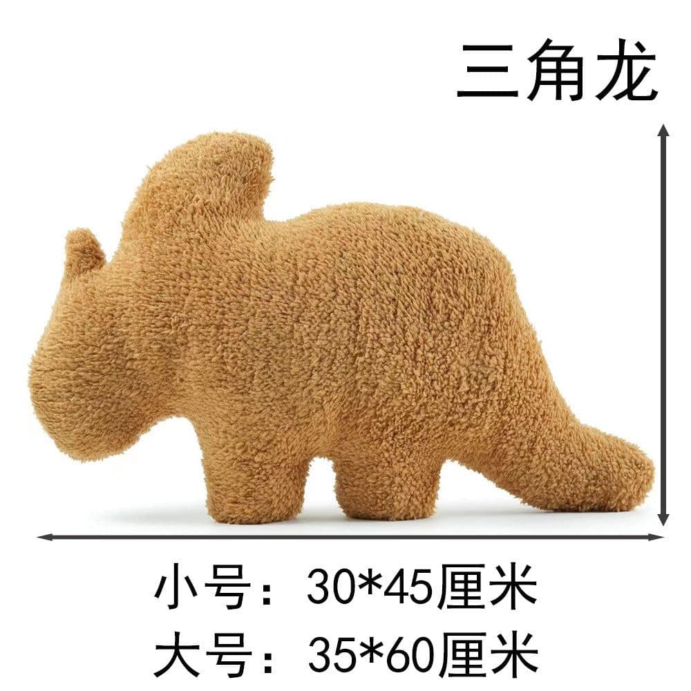 image-Dinosaur Plush Toy - Dino Chicken Nugget Stegosaurus