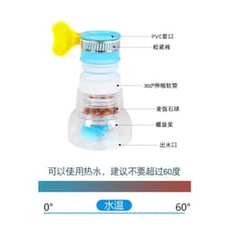 image-Faucet shower filter anti-cheap water artifact universal expansion joint extender home kitchen water purifier