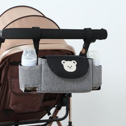 image-New Style Stroller Hanging Bag, Storage Basket, Bottle Bag