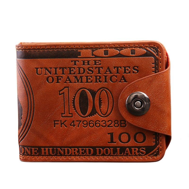 image-XINBAN Men's Wallet PU11 Black Magnetic Buckle