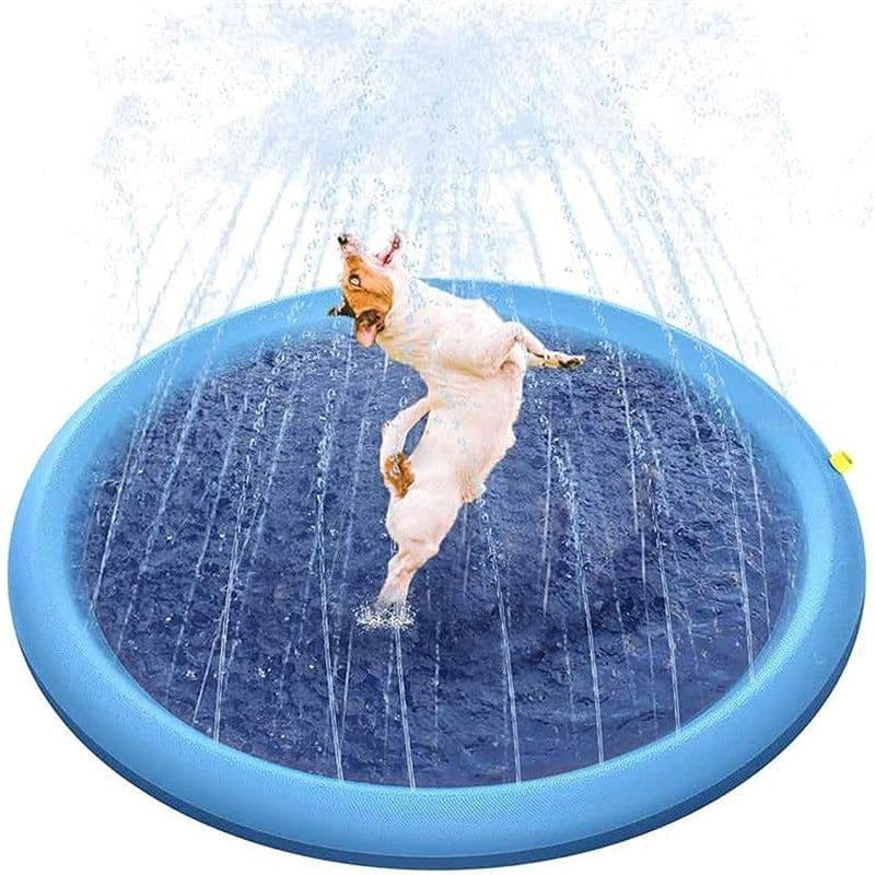 image-Spot Pet Spray Mat Folding Dog Swimming Pool