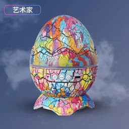 image-Dinosaur Egg Galaxy Projector Lamp Bluetooth
