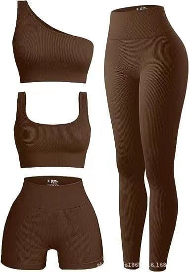 image-Threaded Yoga 4-Piece Set