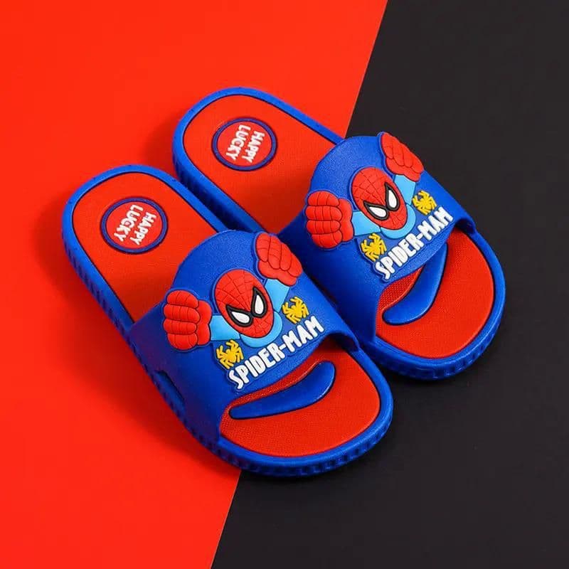 image-Kids Cartoon Slippers - Gray Spider-Man, Size 38-39, Summer 2023