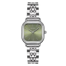 image-Women's Fashion Watch - Versatile Steel Belt Quartz Simple Design