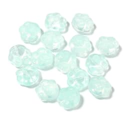 image-Glass Bear Claw Beads 20pcs - Colorful 3D Cat Claw DIY