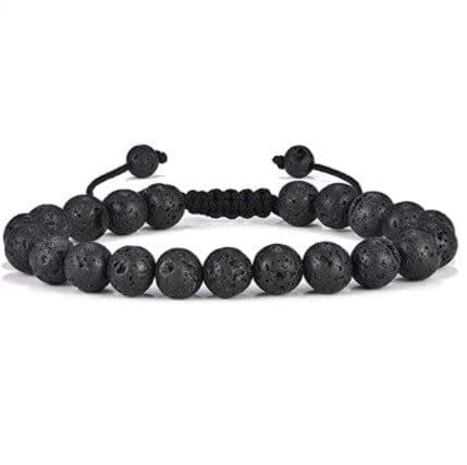 image-Cross-border Hot Selling Men's Bracelet Natural Tiger's Eye Braided Bracelet Essential Oil Aromatherapy Beads Amazon Hot Sale