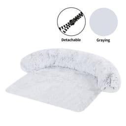 image-Washable Sofa Cushion - Pink XL Pet Dog Kennel Cushion