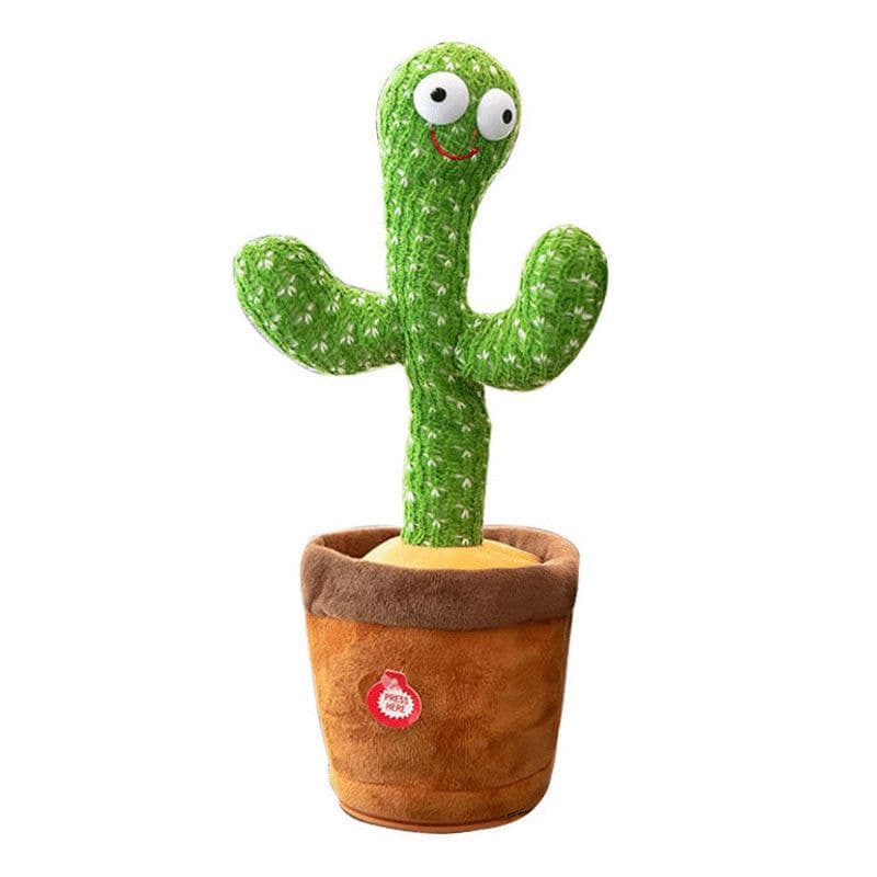 image-Dancing Cactus Plush Toy - Singing Electric Toy