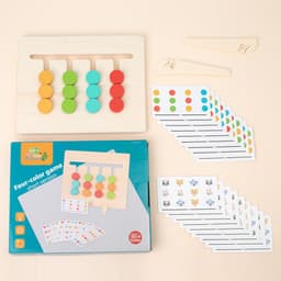 image-Wooden Montessori Brain Puzzle for Kids Ages 4-6 - Educational Toy