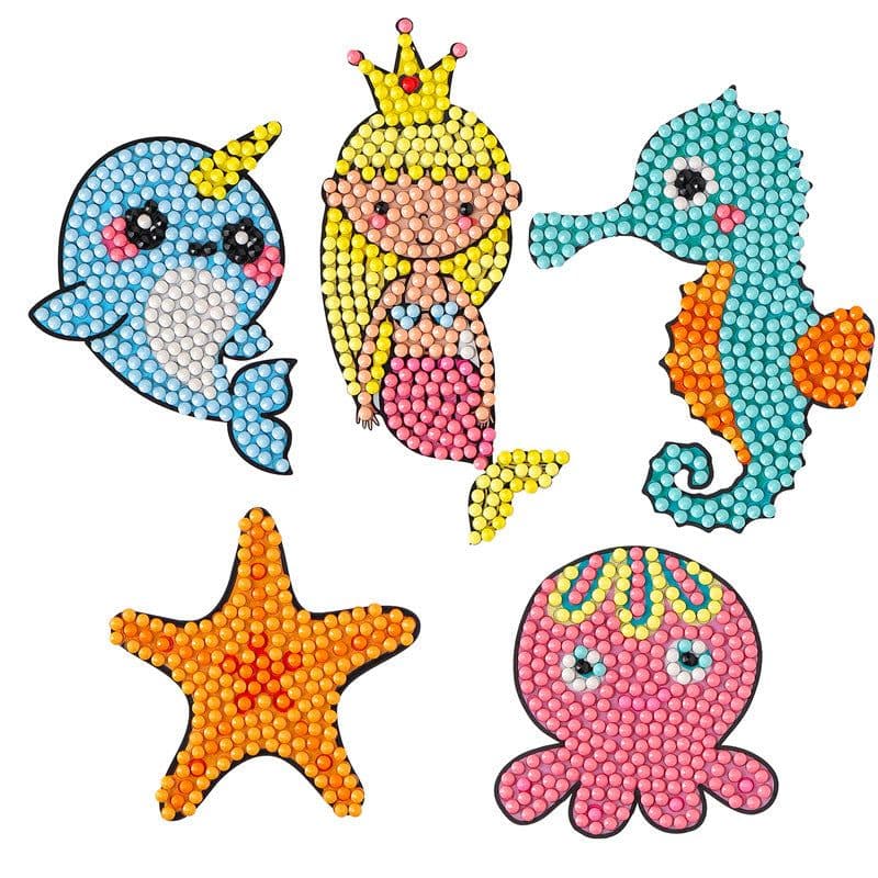image-Douyin Rabbit Year Puzzle Sticker - DIY Crystal Diamond Fridge Decal - Cartoon Style