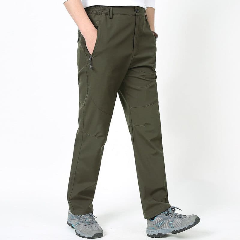 image-105 summer quick-drying trousers men's sports outdoor mountaineering trousers waterproof large size lightweight quick-drying trousers loose group