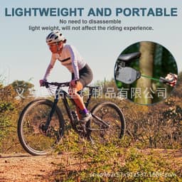 image-Outdoor Mountain Bike Tow Rope - Black Nylon 250cm