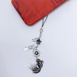 image-New Chinese Koi Beaded Hanging Chain - Versatile Mobile Phone Pendant
