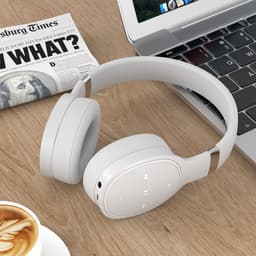 image-Wireless Bluetooth Gaming Earphones - Grey, IPX4, Low Latency