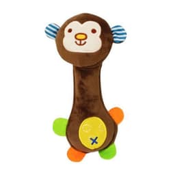 image-SPPH Plush Animal Hand Rattle - Yellow Deer